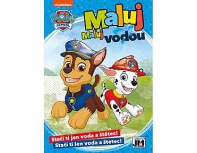 Jiri Models Maľuj vodou! A5 Labková patrola