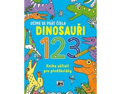 Jiri Models Moja Dino kniha aktivít 123