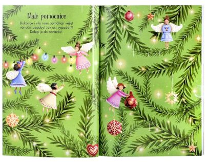 Jiri Models Moje prvé samolepkovanie Trblietavé Vianoce