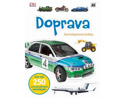 Jiri Models Náučné Samolepkové knižky Doprava