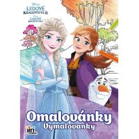 Jiří Models Omaľovánky A4 Ľadové kráľovstvo  new