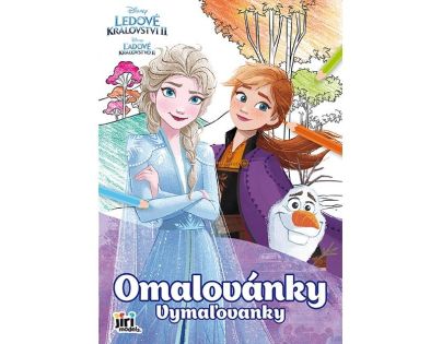 Jiří Models Omaľovánky A4 Ľadové kráľovstvo  new