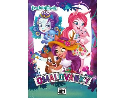 Jiri Models Omaľovánky A5 Enchantimals