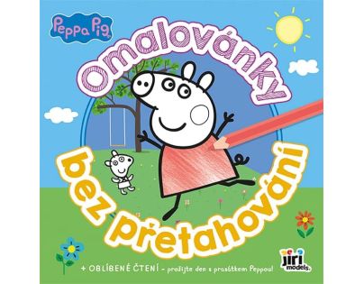 Jiri Models Omaľovánky bez preťahovania Prasiatko Peppa