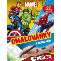 Jiri Models Omaľovánky s tetovaním Marvel