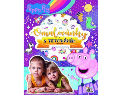 Jiri Models Omaľovánky s tetovaním Peppa Pig