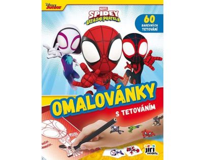 Jiri Models Omaľovánky s tetovaním Spidey