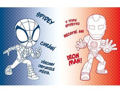 Jiri Models Omaľovánky s tetovaním Spidey