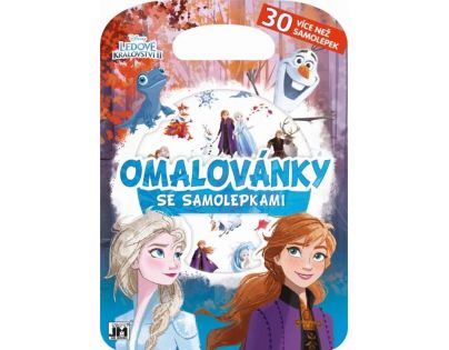 Jiri Models Maľovanky so samolepkami Ľadové kráľovstvo 2