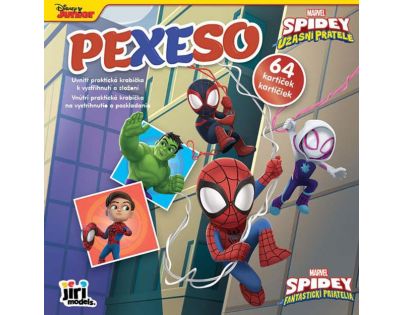 Jiri Models Pexeso v zošite Spidey