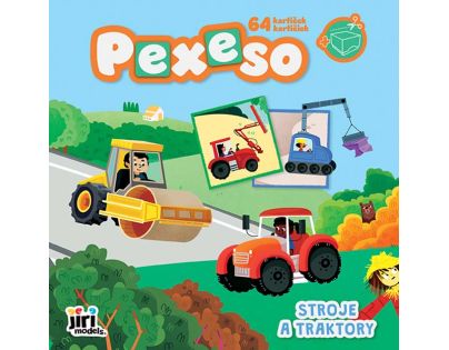 Jiří Models Pexeso v zošite Stroje a traktory