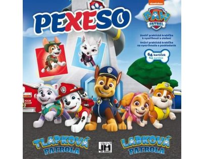 Jiri Models Pexeso v zošite Labková patrola