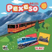 Jiří Models Pexeso v zošite Vlaky
