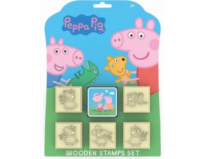 Jiri Models Pečiatky 5 + 1 Peppa Pig