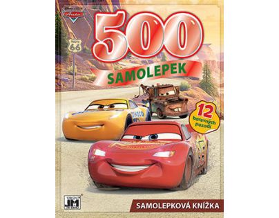 Jiri Models Samolepková knižka 500 dielikov Autá