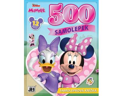 Jiri Models Samolepková knižka 500 dielikov Minnie