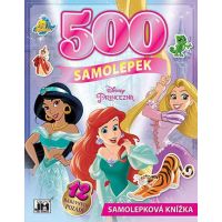 Jiri Models Samolepková knižka 500 dielikov Princezny