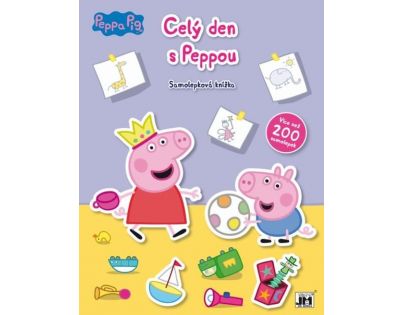 Jiri Models Samolepiaci knižka Celý deň s Peppou