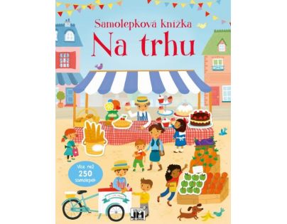 Jiri Models Samolepková knižka Na trhu
