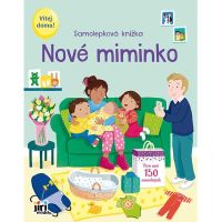 Jiří Models Samolepková knižka Nové bábätko