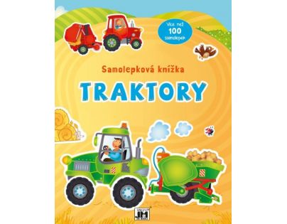 Samolepková knižka Traktory