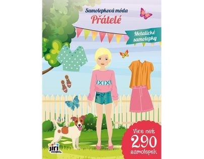 Jiří Models Samolepková móda Priatelia