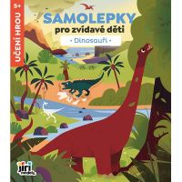 Jiří Models Samolepky pre zvedavé deti Dinosaury