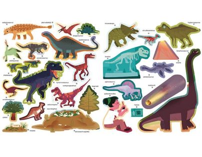 Jiří Models Samolepky pre zvedavé deti Dinosaury