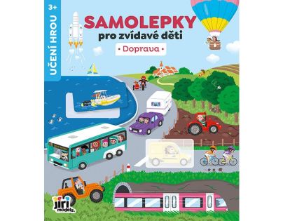 Jiří Models Samolepky pre zvedavé deti Doprava