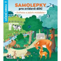 Jiří Models Samolepky pre zvedavé deti Zvieratá a ich mláďatá