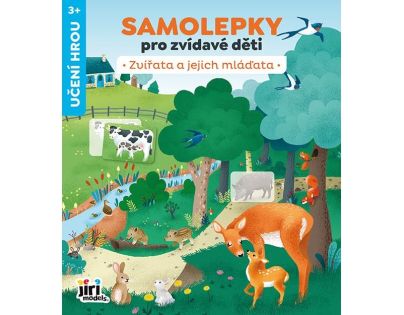 Jiří Models Samolepky pre zvedavé deti Zvieratá a ich mláďatá