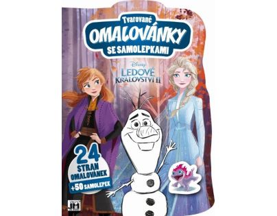 Jiri Models Tvarované maľovanky Ľadové kráľovstvo II