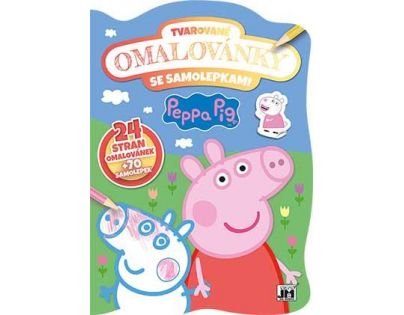 Jiri Models Tvarované omaľovánky Peppa Pig