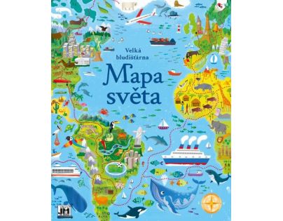 Jiri Models Veľká bludišťárna Mapa sveta