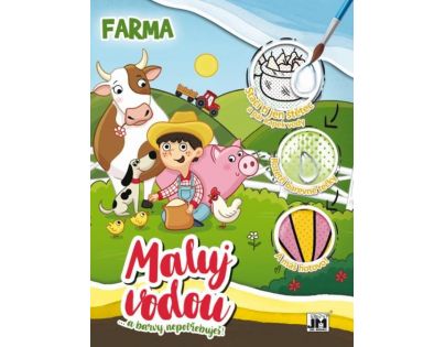 Jiri Models Vodové maľovánky A4 Farma