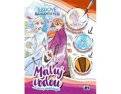 Jiri Models Vodové Maľovanky A4 Ľadové kráľovstvo 2