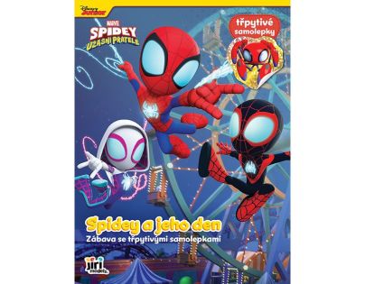 Jiří Models Zábava s trblietavými samolepkami Spidey