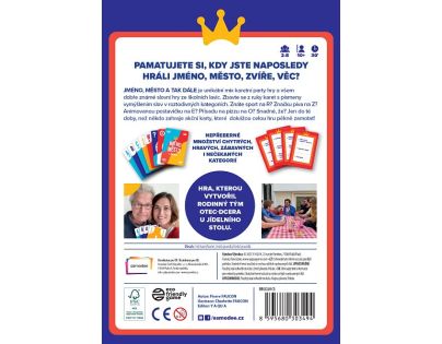 Meno, mesto a tak ďalej