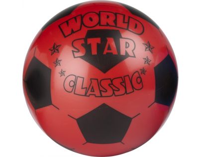 John Lopta World Star 22 cm Červená