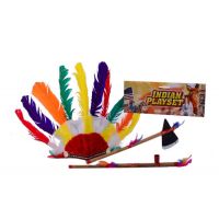 John toys Indiánská sada s tomahawkem, čelenkou a dýmkou John toys Indiánská sada s tomahawkem, čelenkou a dýmkou
