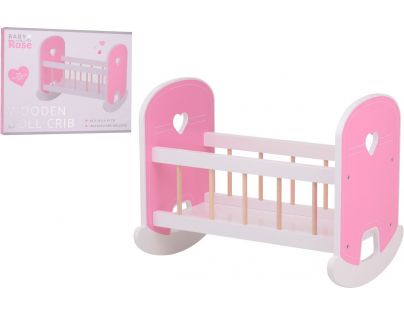 Johntoy Kolíska pre bábiky Baby Rose