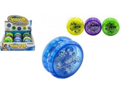 Jojo plastové 6 cm svietiace