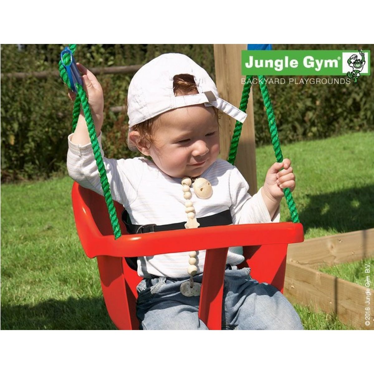 Jungle Gym Hojdačka Baby Swing Kit Červená 4KIDS.sk