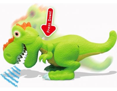 ADC Black Fire Junior Megasaur ohybný a hryzací T-Rex zelený