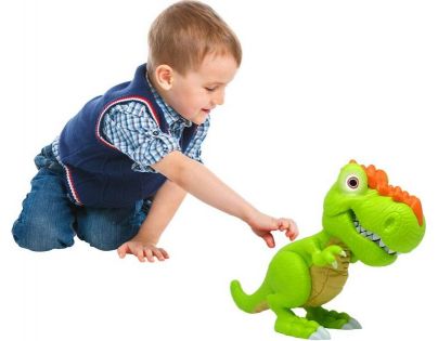 ADC Black Fire Junior Megasaur ohybný a hryzací T-Rex zelený