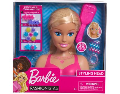 Just Play Barbie Česacia hlava blond
