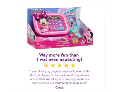 Just Play Minnie Mouse pokladňa