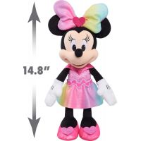 Just Play Minnie Mouse Spievajúci plyšák v lesklých šatách 30 cm 2