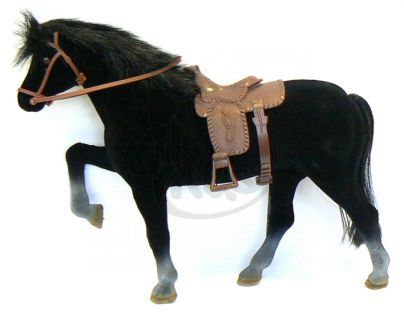 Kůň černý 30cm
