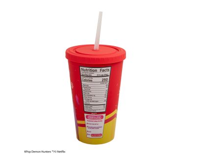 Cinereplicas K-pop Demon Hunters hrnček so slamkou Mira Spice Queen